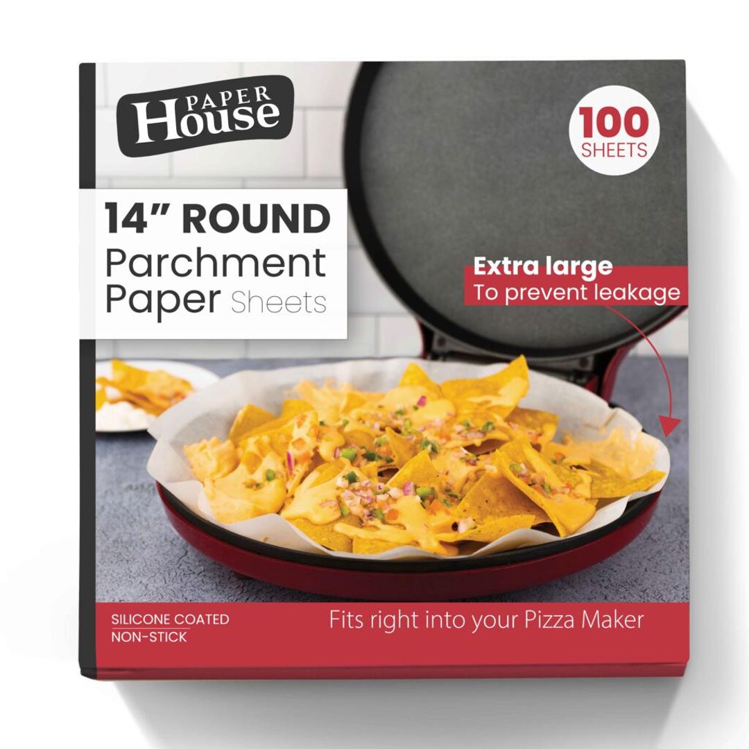 PAPER HOUSE 14" PARCHMENT ROUND