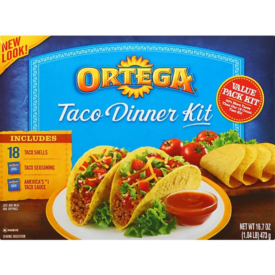 ORTEGA 18 TACO DINNER KIT