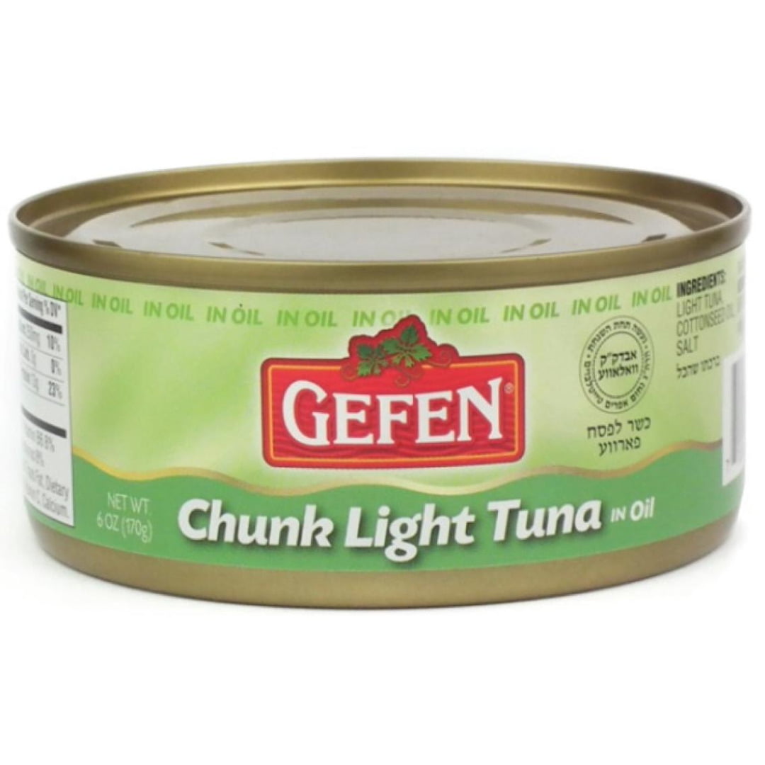 GEFEN CHUNK LIGHT TUNA IN OIL