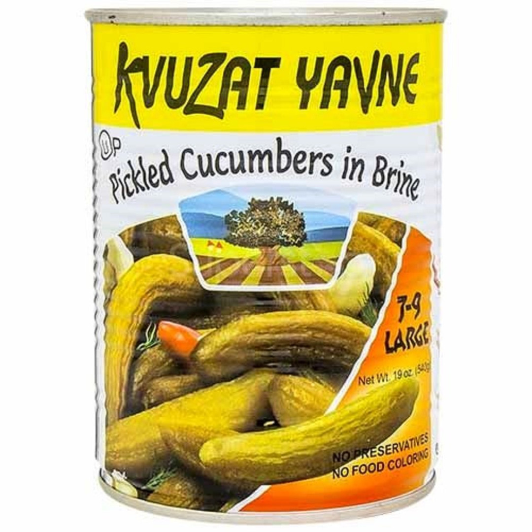 KVUZAT YAVNE CUCUMBER IN BRINE 7-9 LARGE