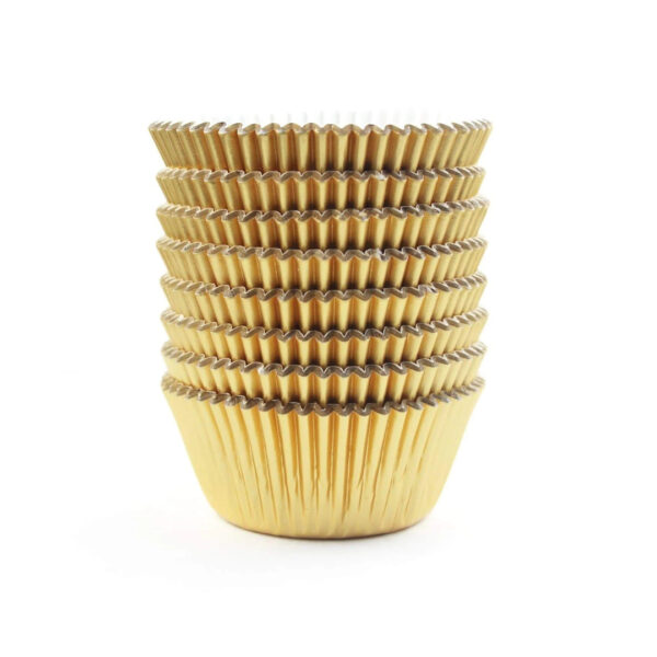 CUP CAKE GOLD FOIL