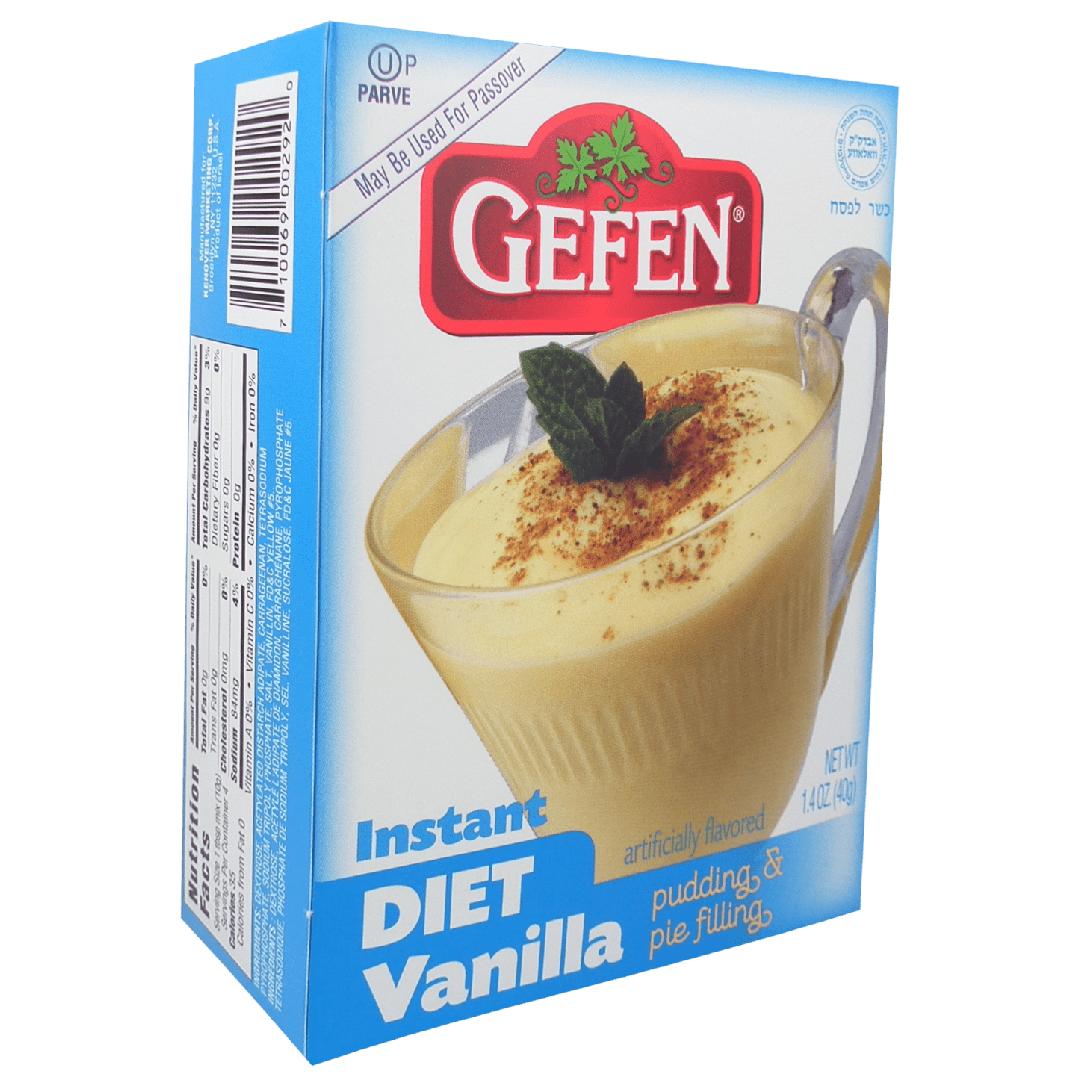 GEFEN DIET VAN PUDDING VANILLA