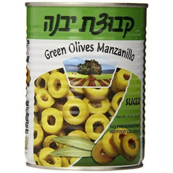 GREEN SLICED OLIVES