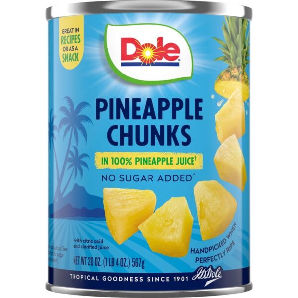 PINEAPPLE CHUNKS IN JUICE