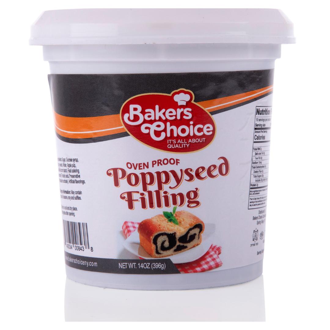 BAKER'S CHOICE POPPYSEED FILLING