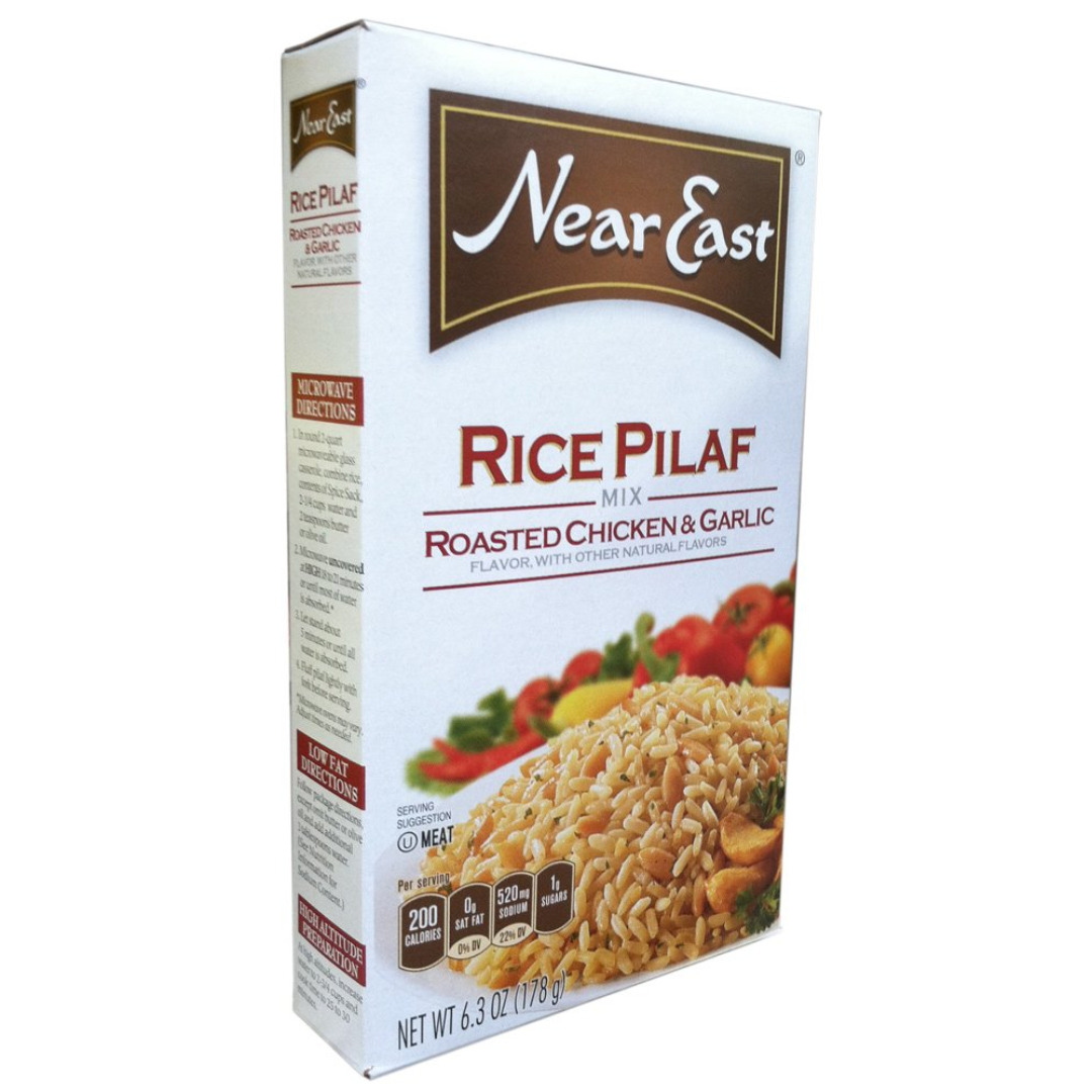 NEAR EAST ROASTED CHICKEN & GARLIC PILAF NREST