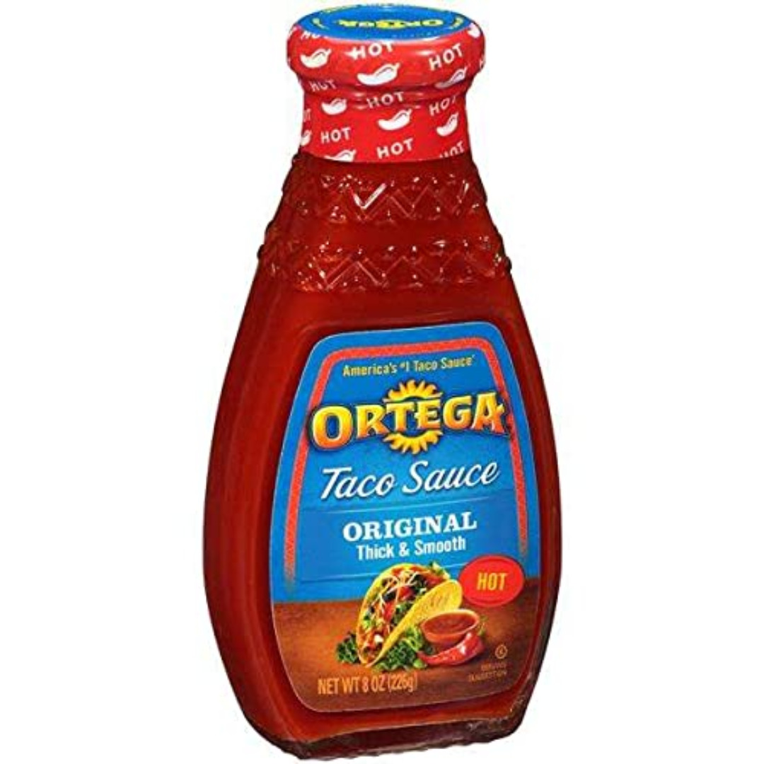 ORTEGA TACO SAUCE HOT