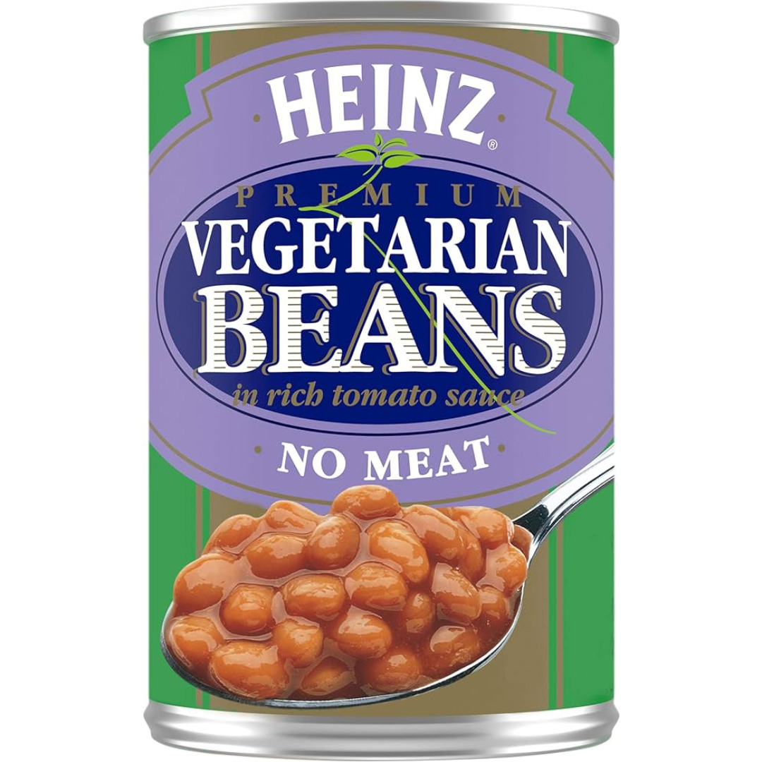 HEINZ VEGETARIAN BEANS NO MEAT