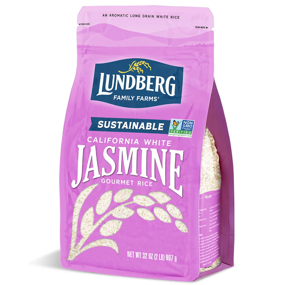 LUNBERG WHITE JASMINE RICE LONG GRAIN