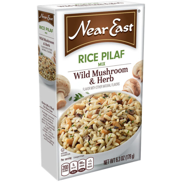 WILD MUSHROOM & HERB PILAF NREST