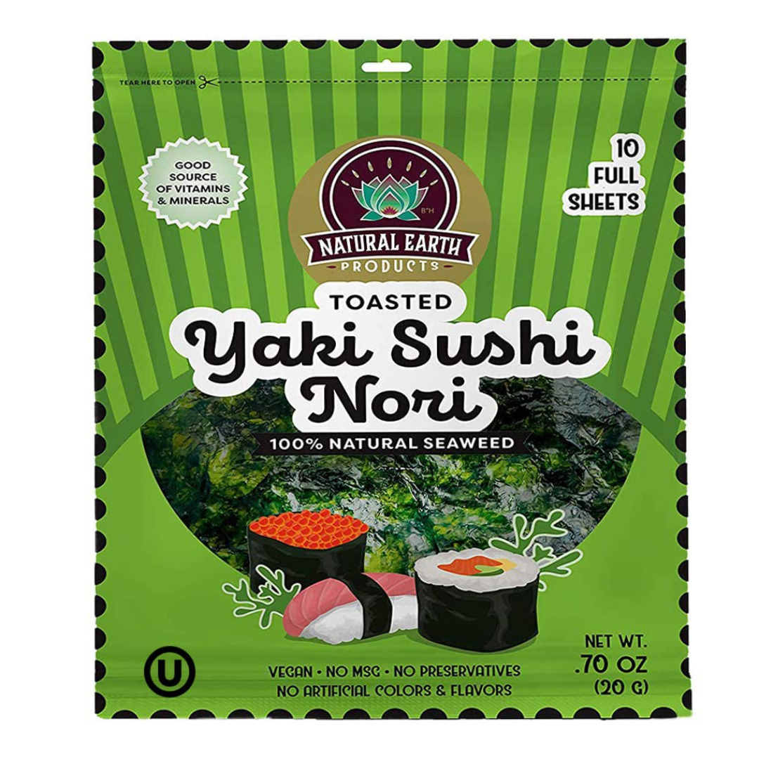 NATURAL EARTH YAKI SUSHI NORI