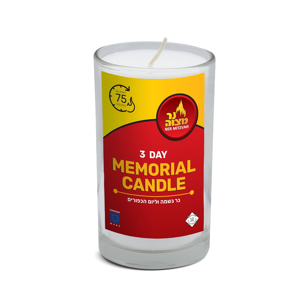 MEMORIAL 3 DAY CANDLE
