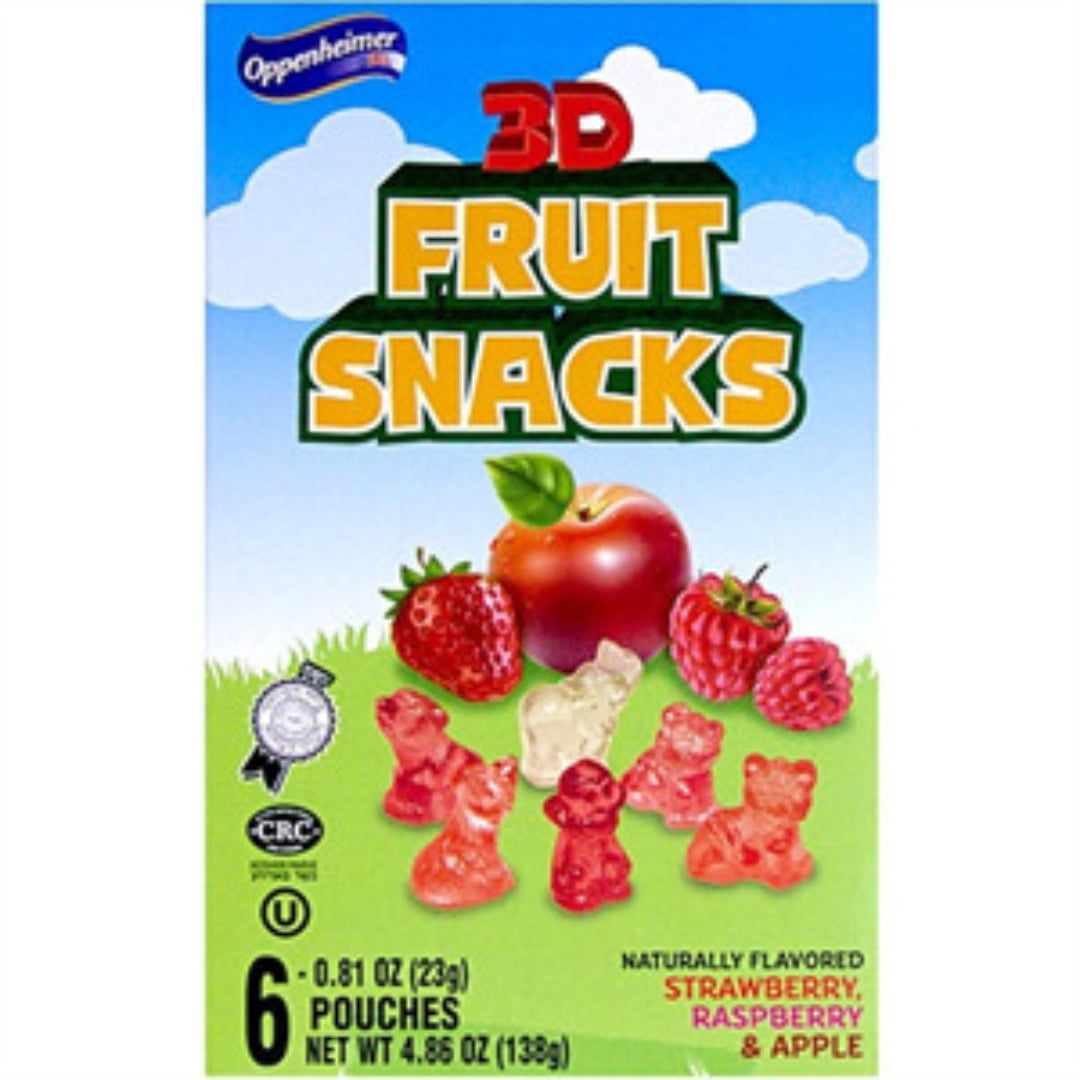 OPPENHEIMER 3D FRUIT SNACK