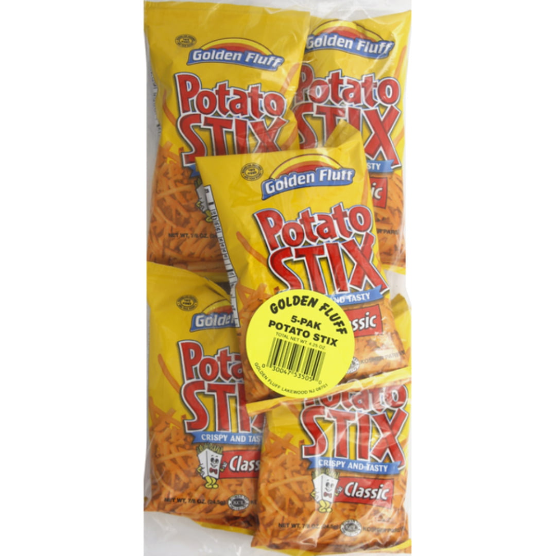 GOLDEN FLUFF 5 PACKAGE POTATO STIX