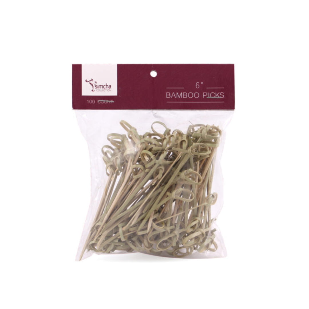 SIMCHA 6" BAMBOO PICKS