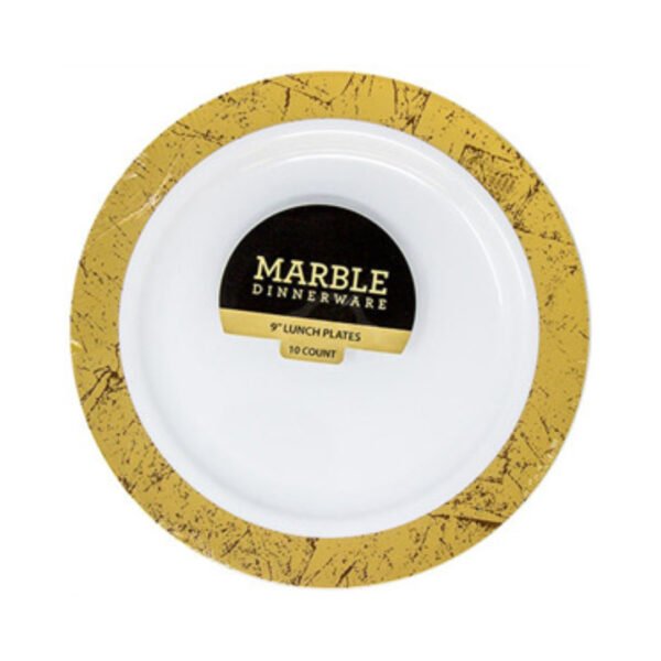 9" GOLD PLATES