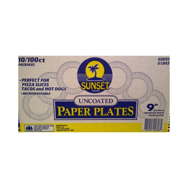 9" PAPER PLATES