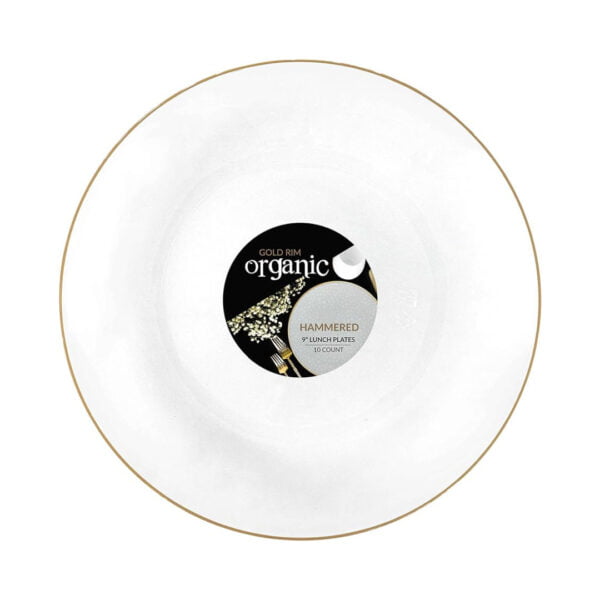 9" WHITE PLATES