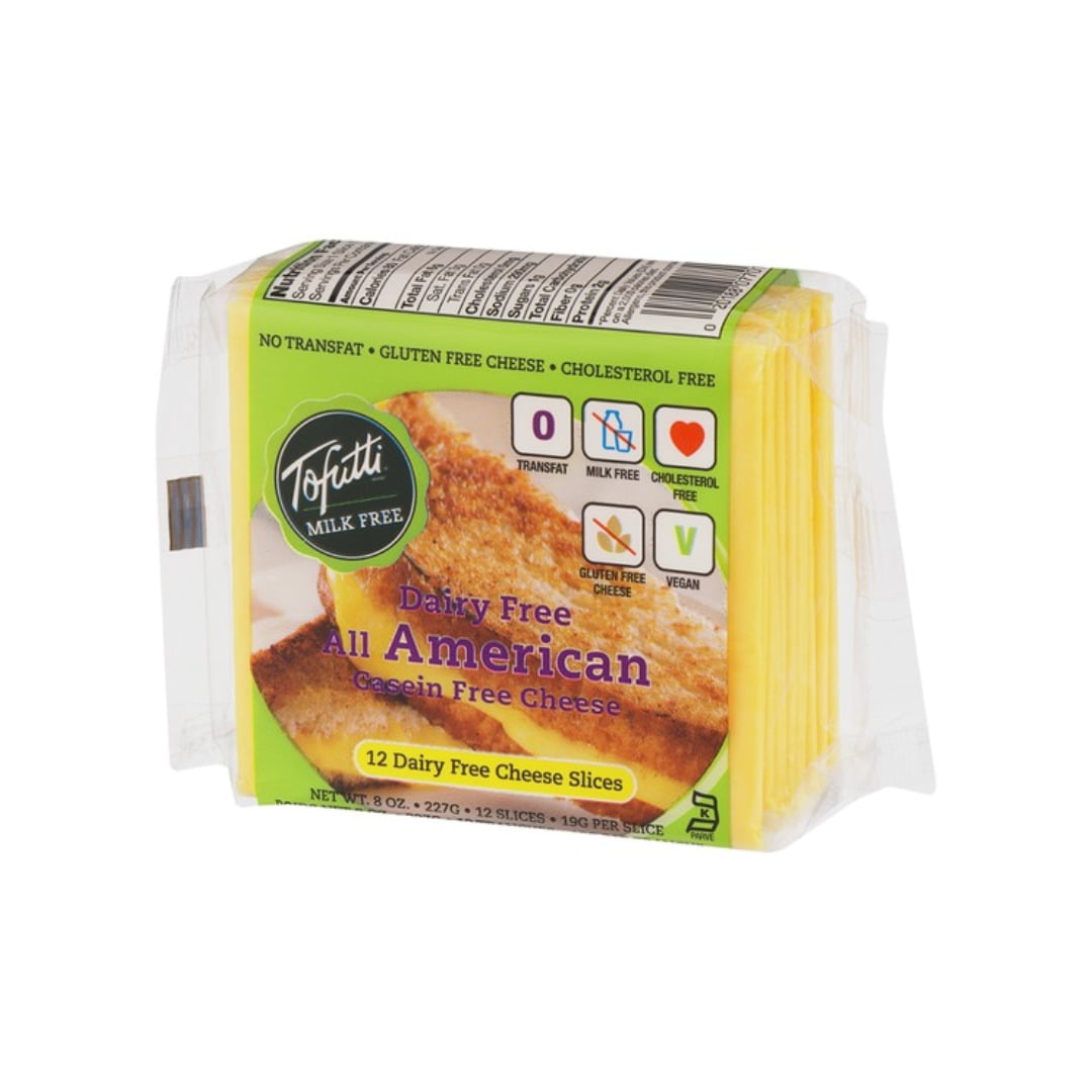 TOFUTTI AMERICAN CHEESE MILK FREE PARVE
