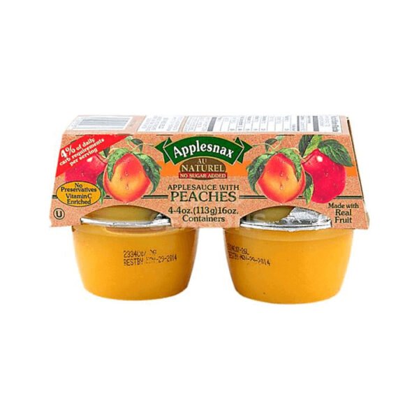 APPLESAUCE W/ PEACHES