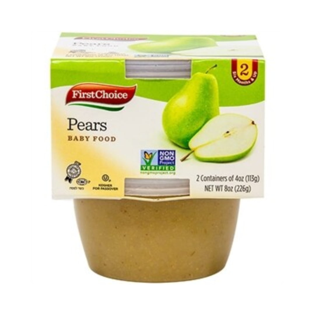 FIRST CHOICE BABY FOOD PEARS