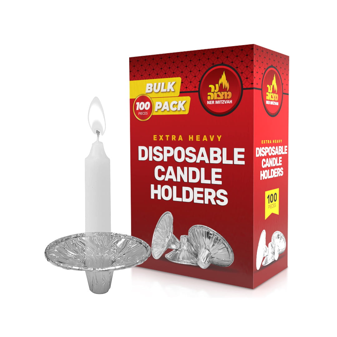 NER MITZVAH CANDLE HOLDERS