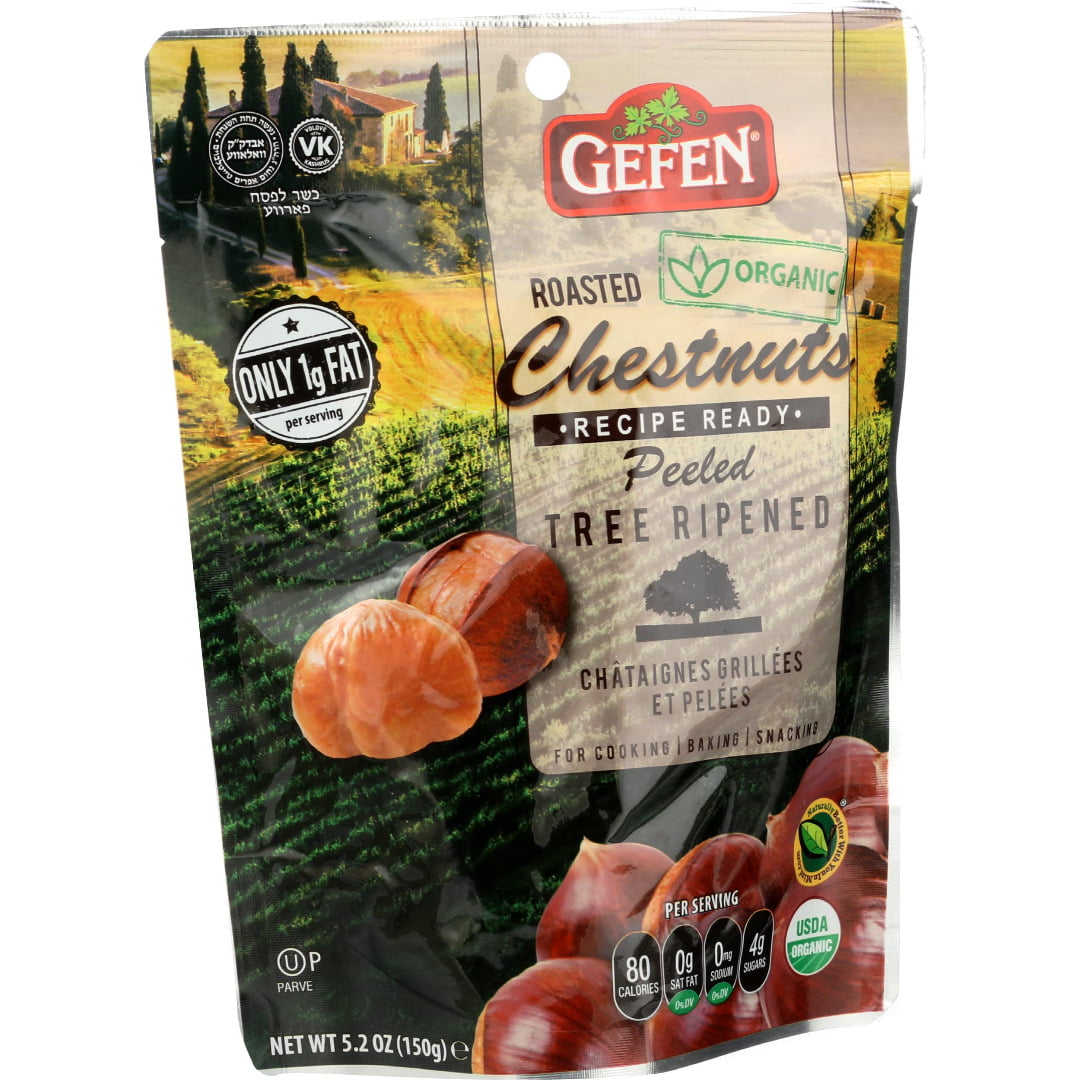 GEFEN CHESTNUTS ROASTED WHOLE SHELLED