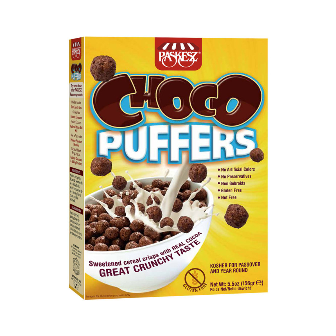 PASKES'Z CHOCO PUFFERS CEREAL