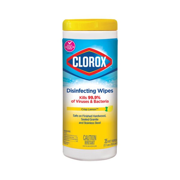 CLOROX DISINFECTING WIPES LEMON FRESH