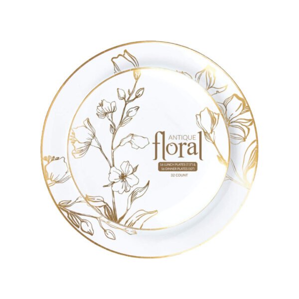 COMBO PLATES FLORAL