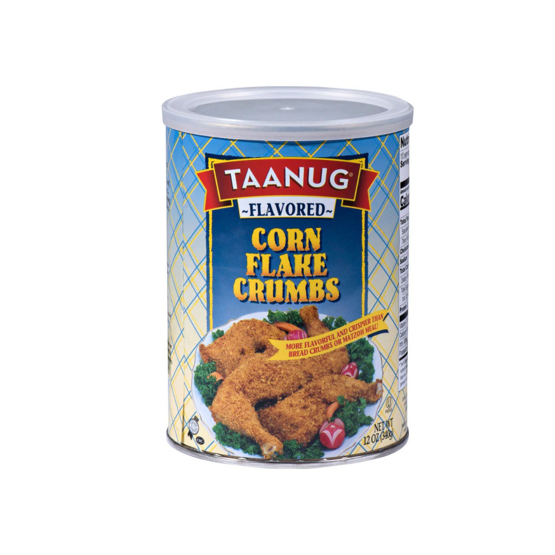 TAANUG CORN FLAKE CRUMBS FLAVORED