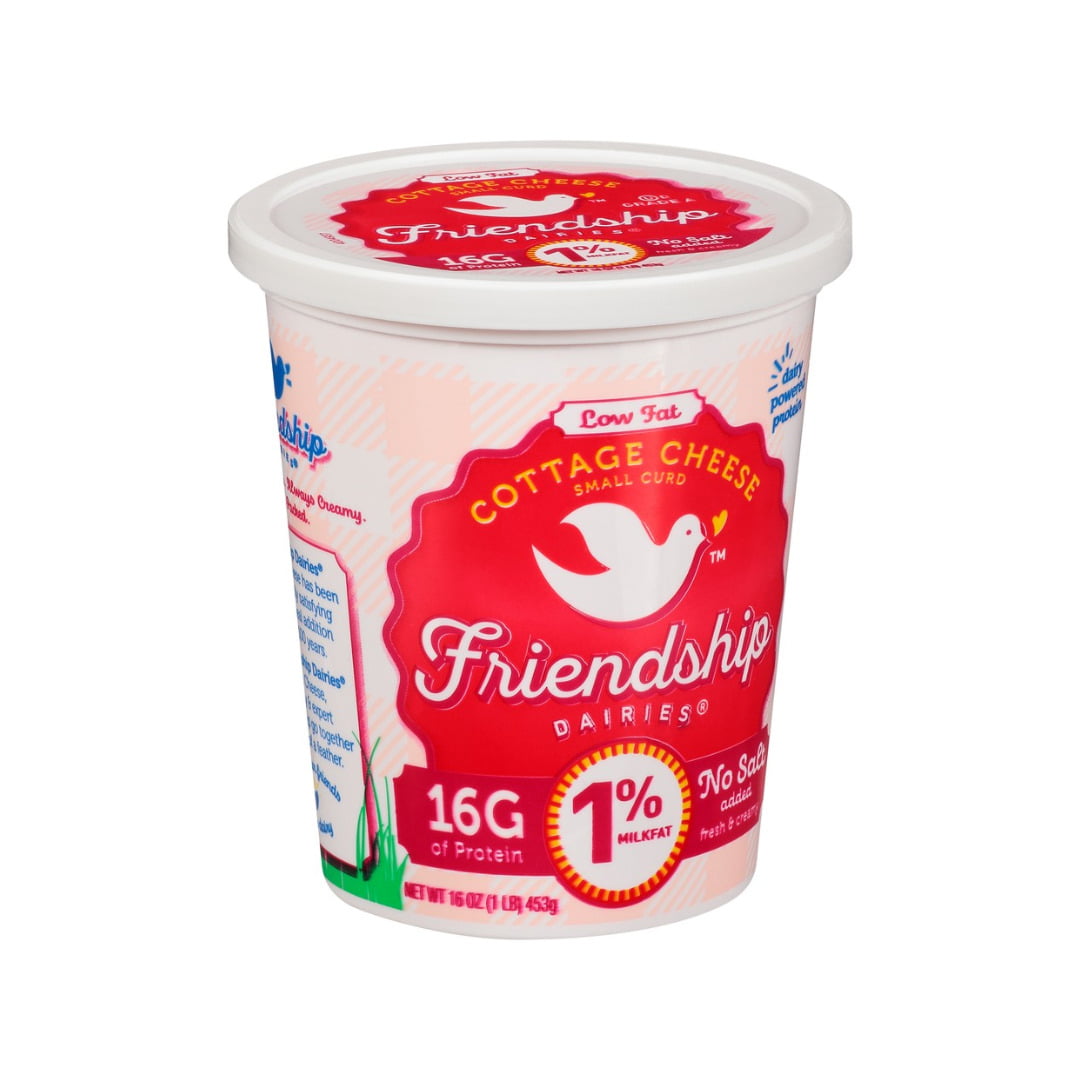FRIENDSHIP COTTAGE CHEESE LOWFAT NO SALT ADDED