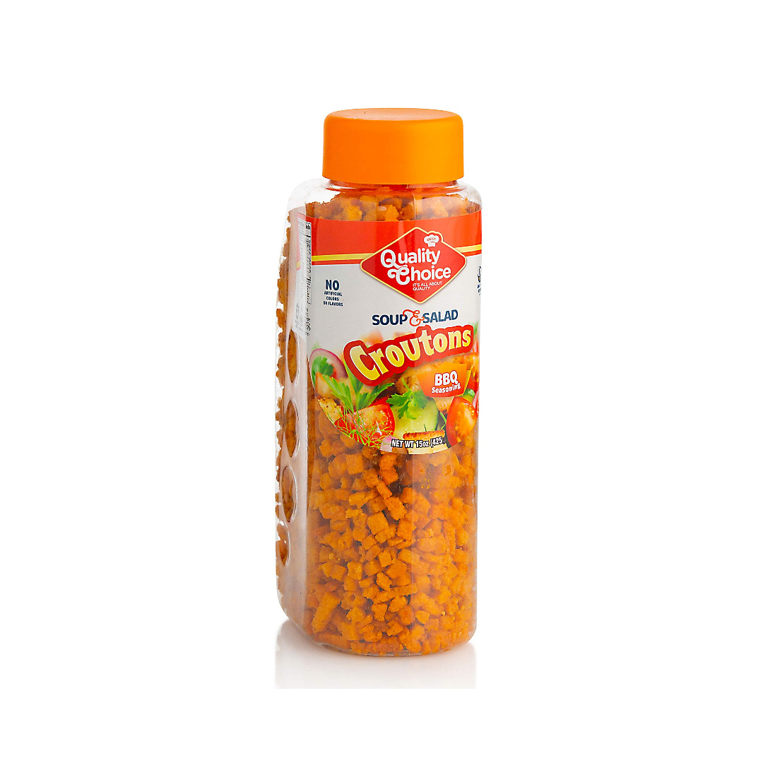 QUALITY CHOICE CROUTONS BBQ SEASONING