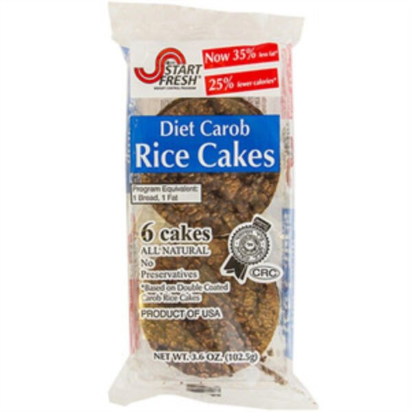 DIET CAROB RICE CAKE