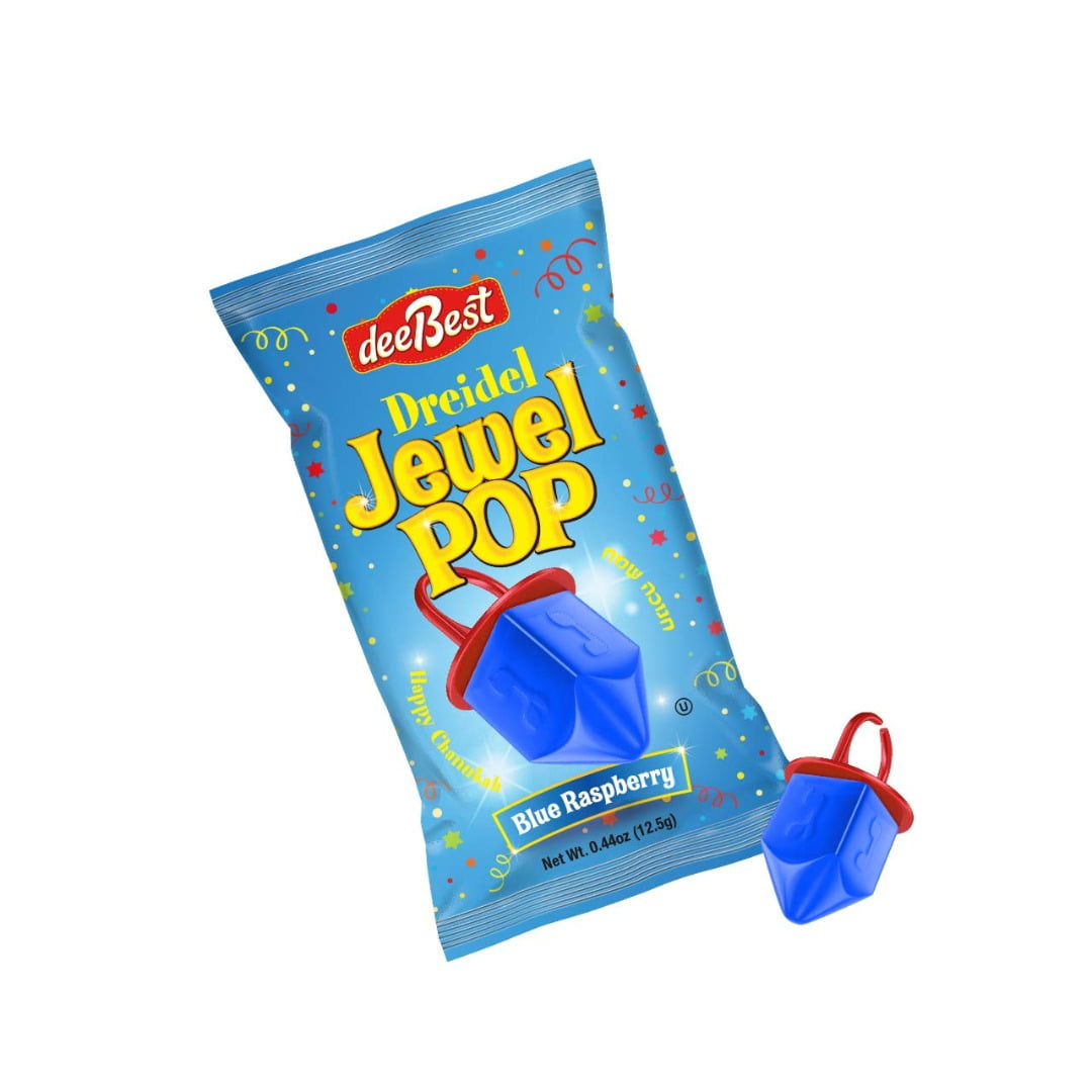 DEEBEST DREIDEL JEWEL POP BLUE RASPBERRY
