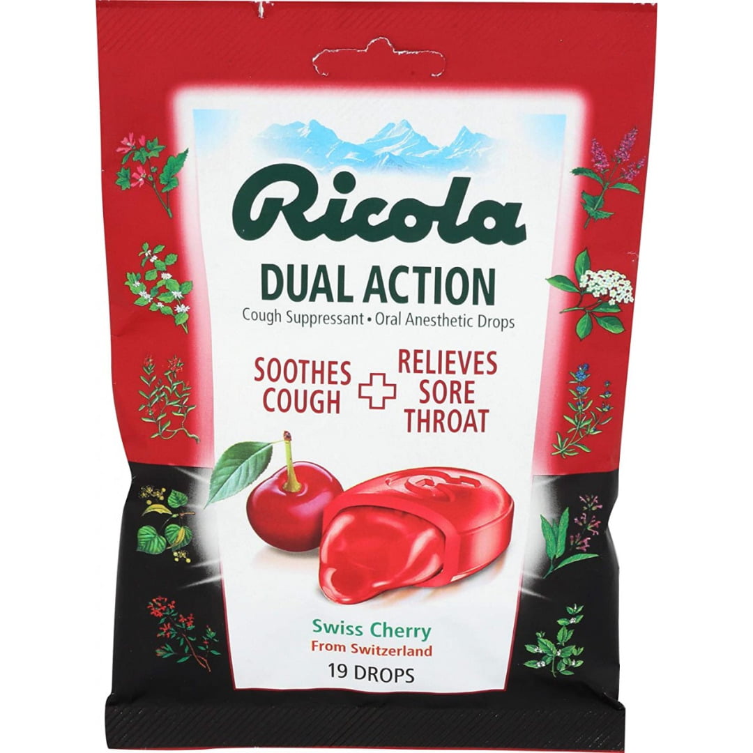 RICOLA DUAL ACTION CHERRY