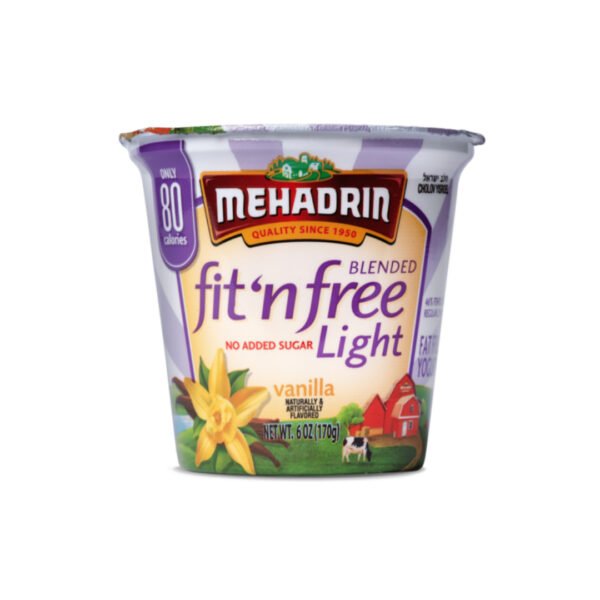 FIT'N FREE BLENDED VANILLA YOGURT