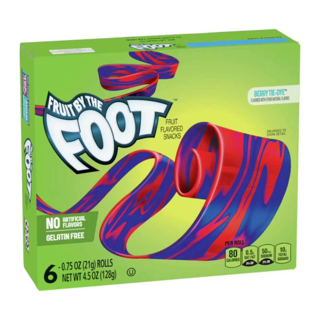 BETTY CROCKER FRUIT BY THE FOOT TIE DYE