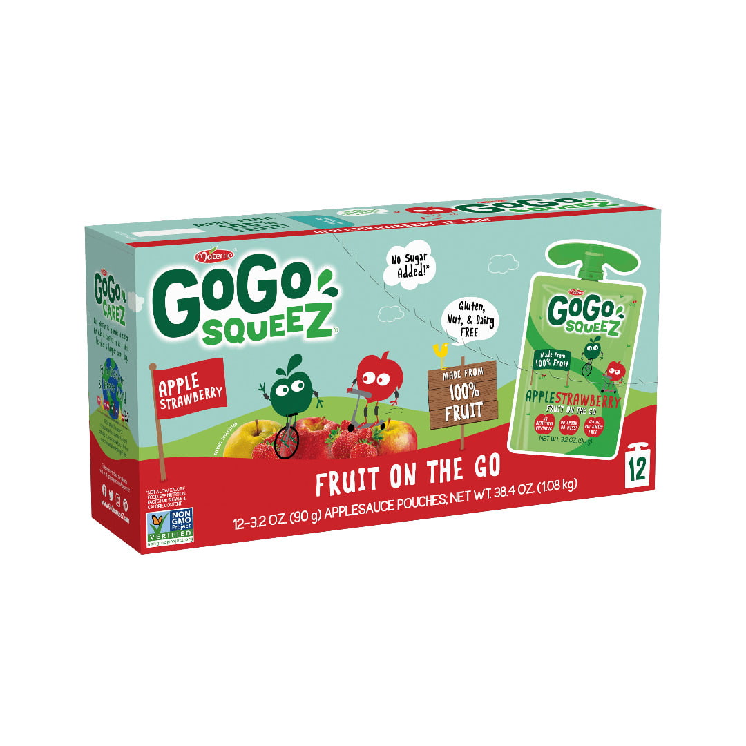 MATERNE GOGO APPLE STRAWBERRY SAUCE
