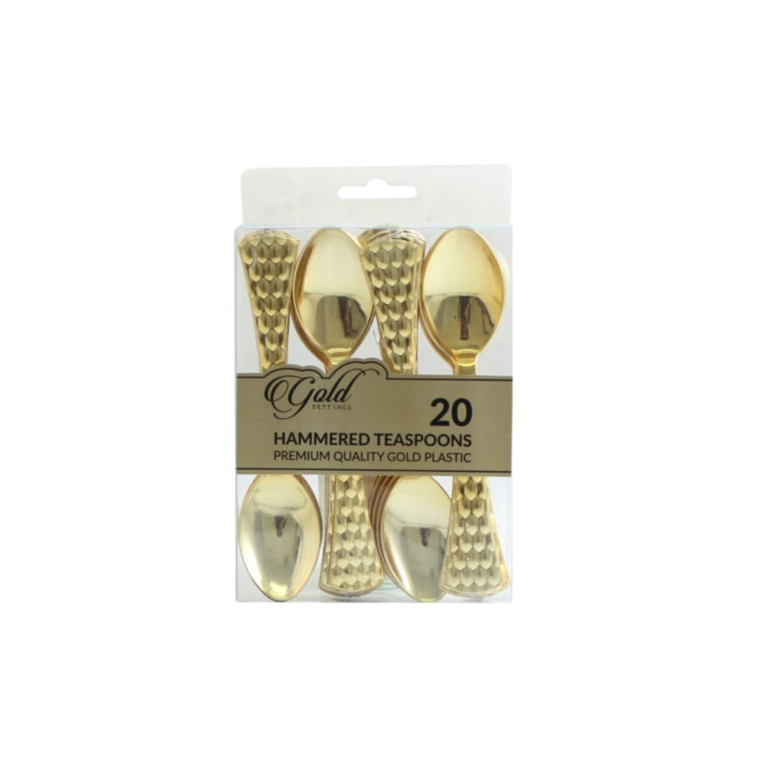 GOLD SETTINGS GOLD TEASPOONS