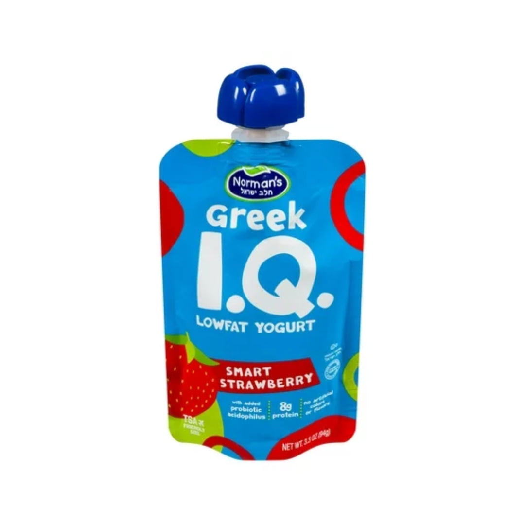 NORMAN'S GREEK I.Q LOWFAT YOUGURT