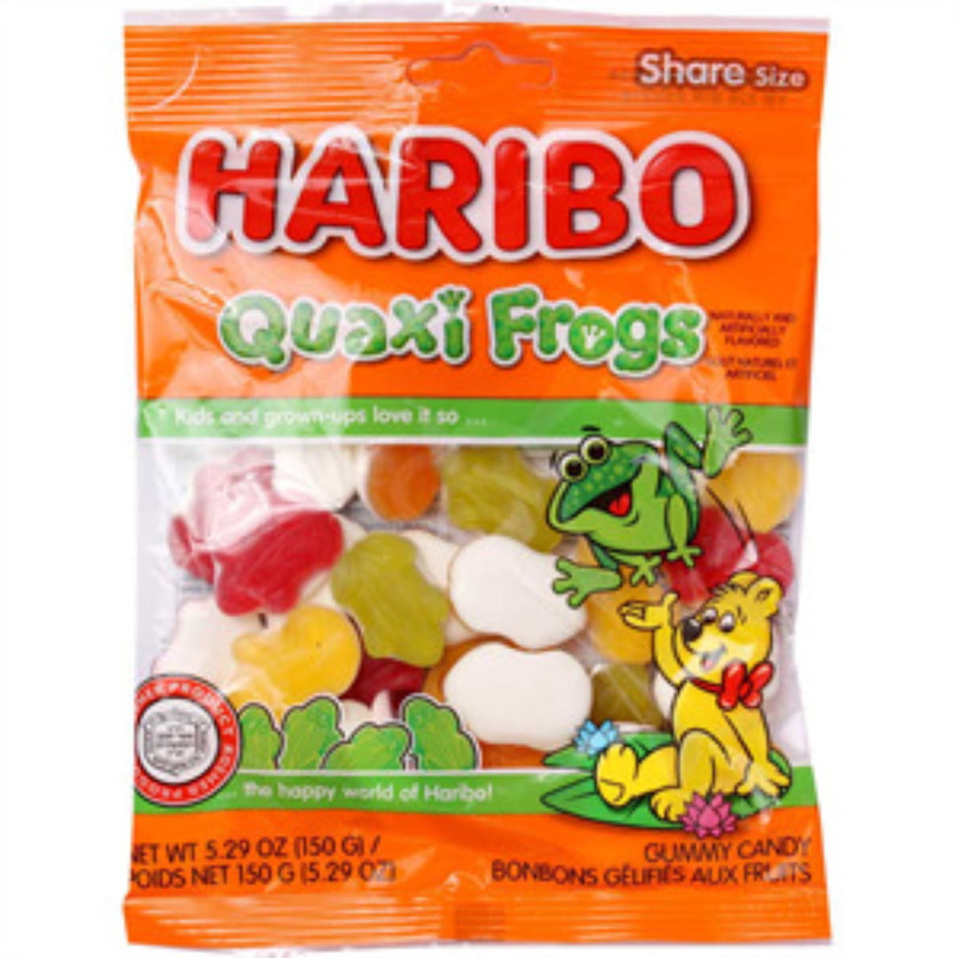 HARIBO GUMMI CANDY MINI FROGS