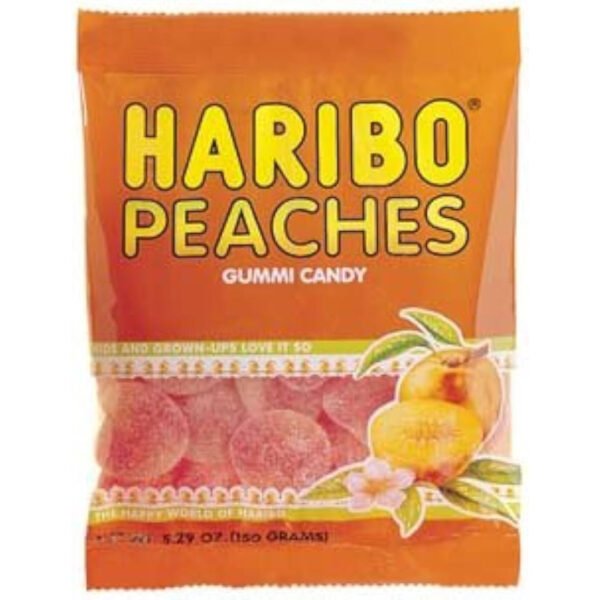 GUMMI CANDY PEACHES