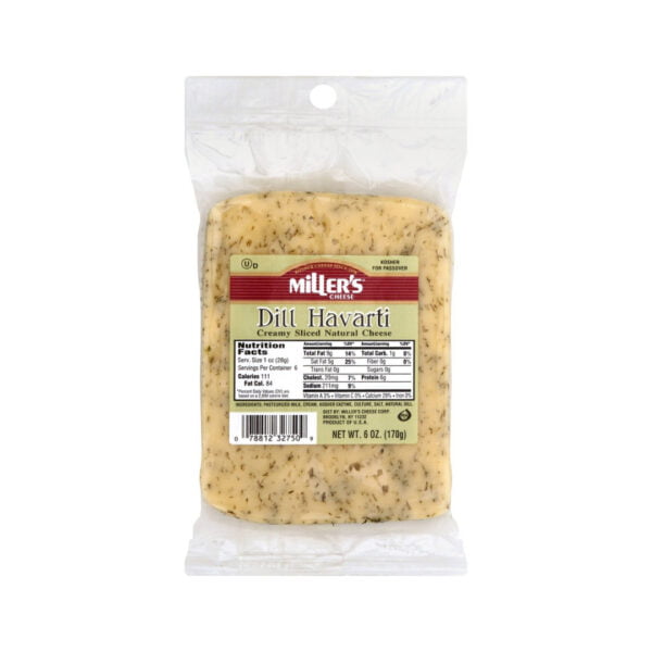 HAVARTI CHEESE DILL SLICED M