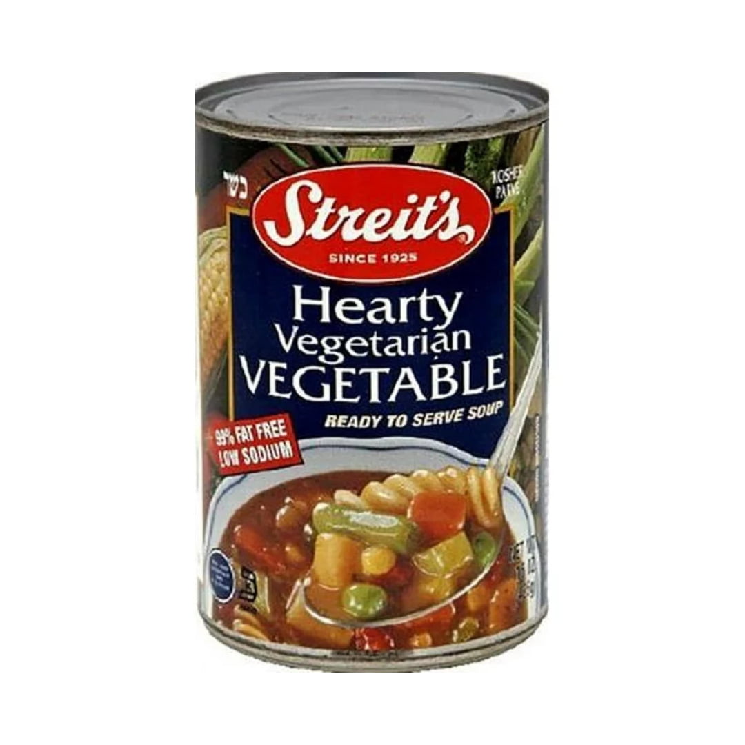STREIT'S HEARTY VEGETARIAN VEGETABLE SOUP