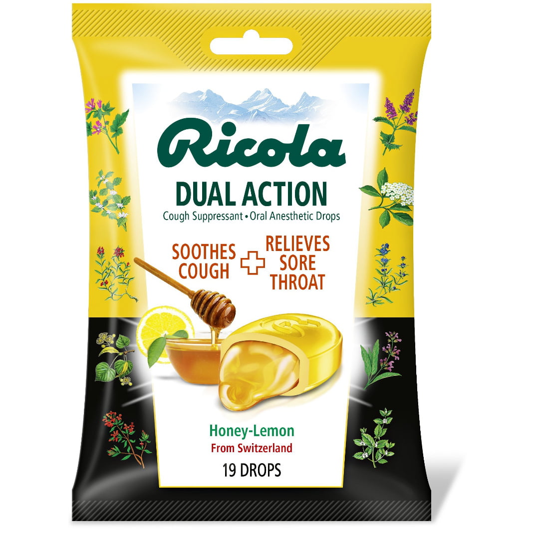RICOLA HONEY LEMON DROPS