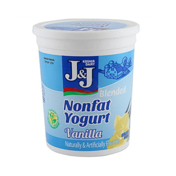 J&J VANILLA YOGURT 32OZ