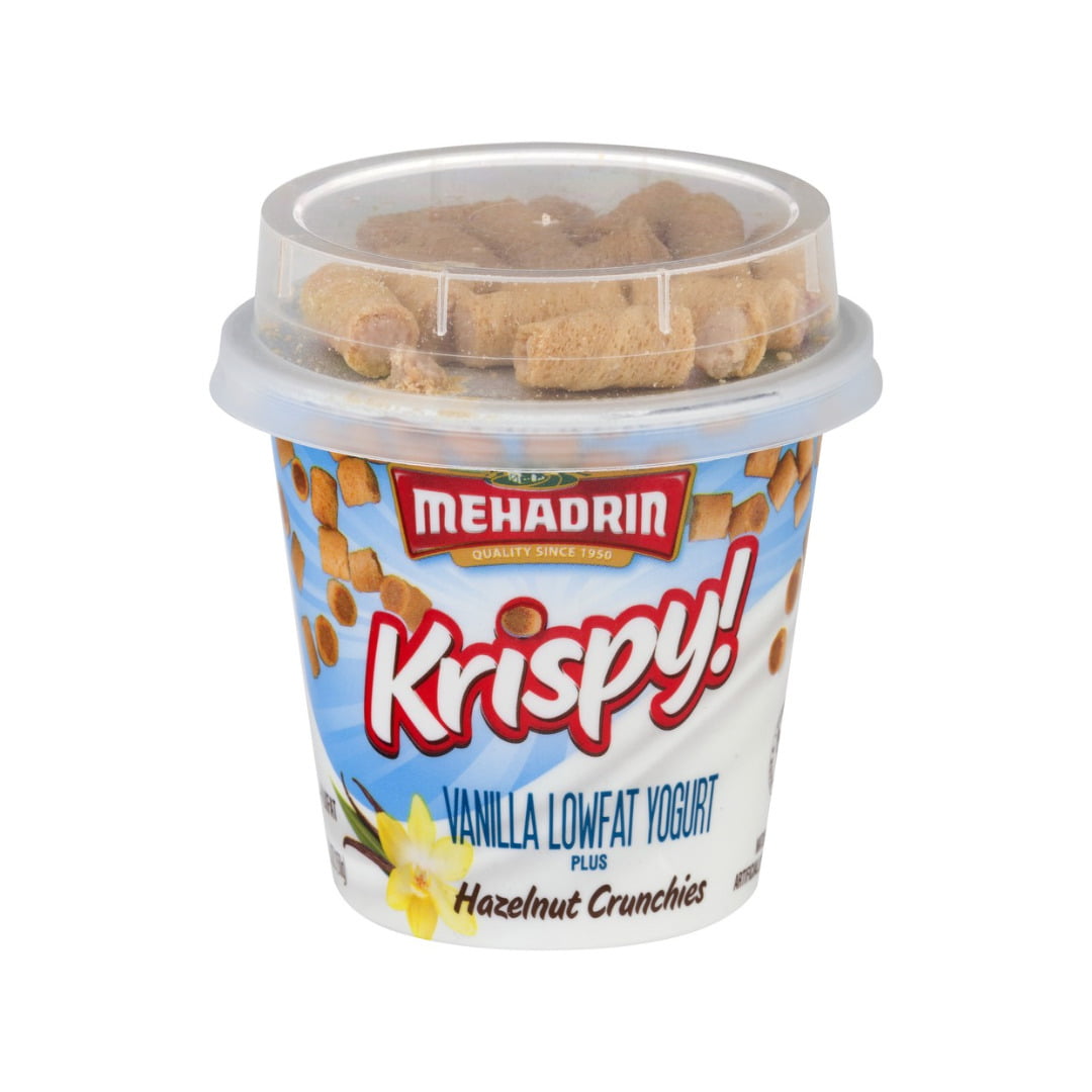 MEHADRIN KRISPY HAZELNUT YOGURT