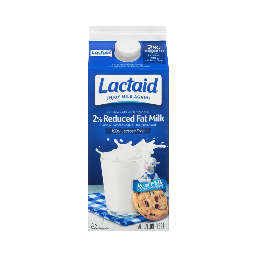 REAL LACTAID 100 LOWFAT MILK 2%