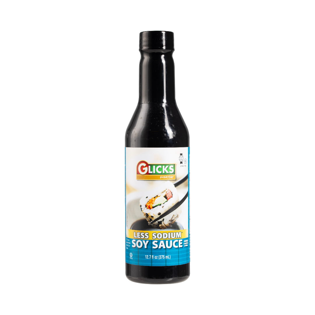 GLICKS LESS SODIUM SOY SAUCE